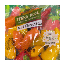 MINI PIMENTÃO COLOR SWEET PALERMO - PACOTE 250G