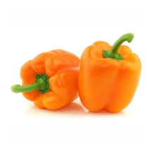 PIMENTÃO REI CURTO LARANJA - PACOTE 150G